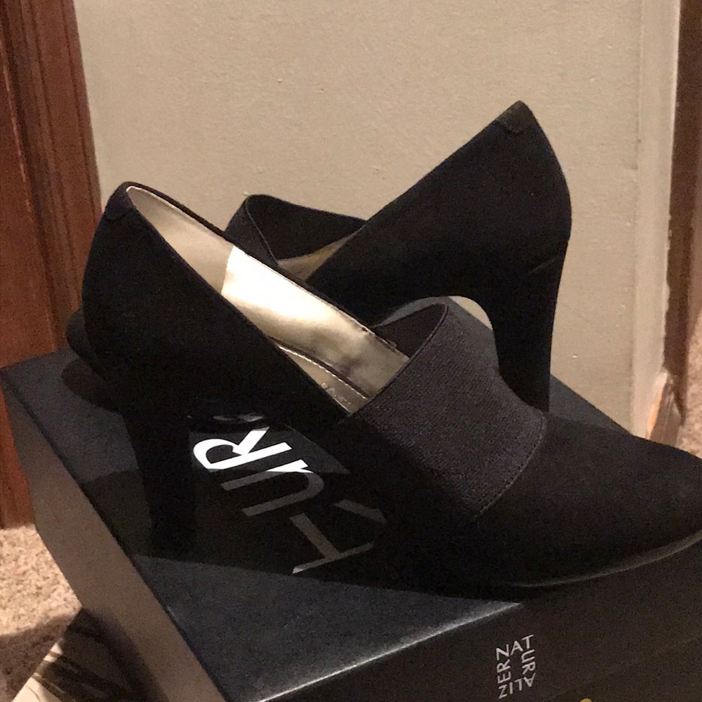 Black Anne Kline Heels